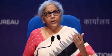 The Union Minister for Finance and Corporate Affairs, Smt. Nirmala Sitharaman addressing a Press Conference, in New Delhi on June 28, 2021.