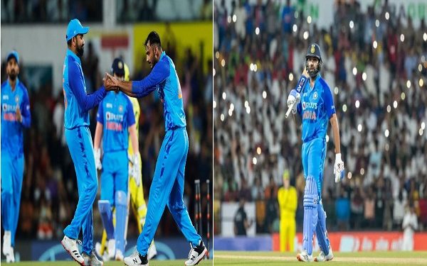 IND vs AUS: ਦੂਜੇ T20 ਵਿੱਚ ਭਾਰਤ ਨੇ ਆਸਟਰੇਲੀਆ ਨੂੰ ਹਰਾਇਆ, ਰੋਹਿਤ ਦੀ ਤੂਫਾਨੀ ਪਾਰੀ ਨੇ ਅਕਸ਼ਰ ਦੀ ਸ਼ਾਨਦਾਰ ਗੇਂਦਬਾਜ਼ੀ..