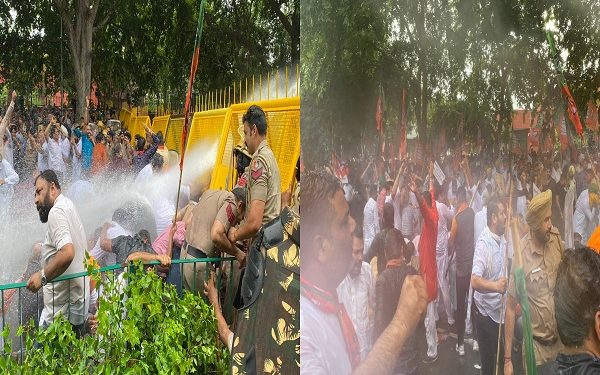 Big news: Ashwini Sharma and Sunil Jakhar, who were protesting against AAP, were detained by the police