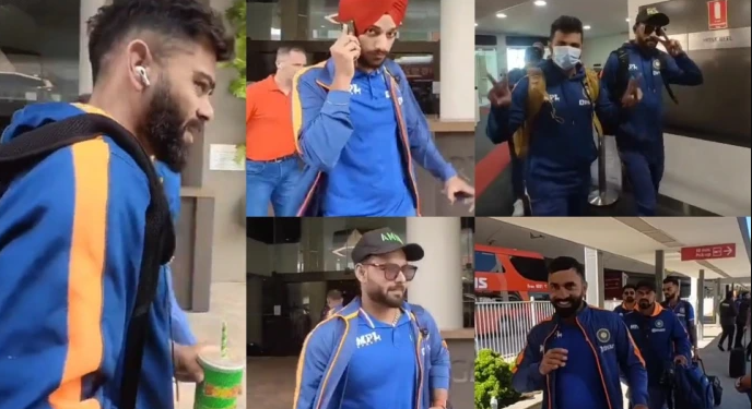 Indian Team in melbourne