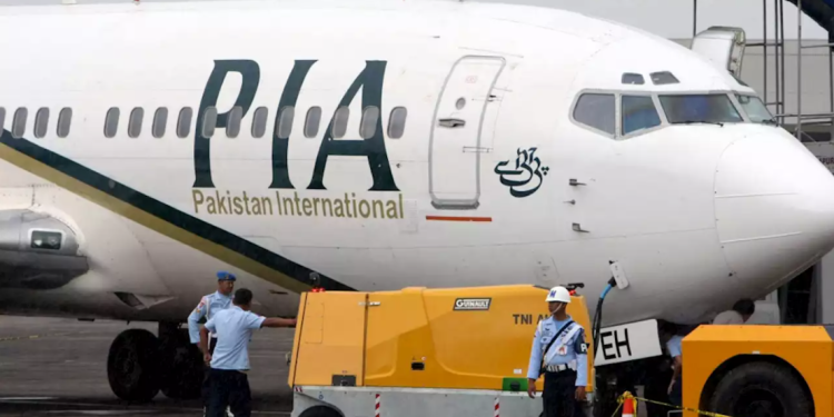 Pakistan Airlines flight