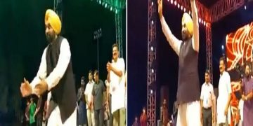 CM ਮਾਨ ਨੇ ਗੁਜਰਾਤ 'ਚ ਕੀਤਾ ਗਰਬਾ, ਫਿਰ ਪਾਇਆ ਭੰਗੜਾ, ਦੇਖੋ ਵੀਡੀਓ