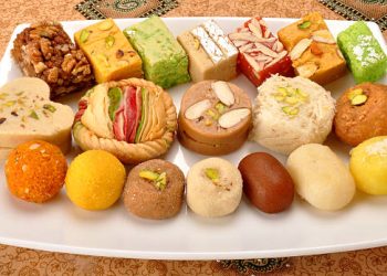 A group of delicious and famous Pakistani and Indian Sweets