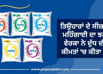 verka milk price