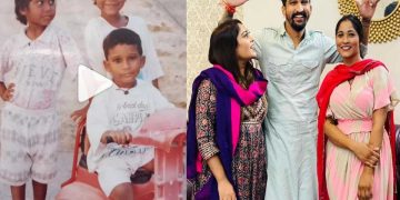 Afsana Khan Shared Childhood Pic With Sibling: ਪੰਜਾਬੀ ਗਾਇਕਾ ਅਫਸਾਨਾ (Afsana Khan) ਖਾਨ ਵੱਲੋਂ ਆਪਣੇ ਭੈਣ ਅਤੇ ਭਰਾ ਨਾਲ ਬਚਪਨ ਦੀ ਖਾਸ ਤਸਵੀਰ ਸ਼ੇਅਰ ਕੀਤੀ ਗਈ ਹੈ।ਜਿਸ ਵਿੱਚ ਉਹ ਪੁਰਾਣੇ ਦਿਨਾਂ ਨੂੰ ਯਾਦ ਕਰਦੇ ਹੋਏ ਨਜ਼ਰ ਆ ਰਹੀ ਹੈ। ਇਸ ਤਸਵੀਰ ਉੱਪਰ ਪ੍ਰਸ਼ੰਸ਼ਕਾਂ ਵੱਲੋਂ ਵੀ ਕਮੈਂਟ ਕੀਤੇ ਜਾ ਰਹੇ ਹਨ। ਦੱਸ ਦੇਈਏ ਕਿ ਅਫਸਾਨਾ ਆਪਣੀ ਬੁਲੰਦ ਆਵਾਜ਼ ਦੇ ਚੱਲਦੇ ਅਕਸਰ ਸੁਰਖੀਆਂ ਵਿੱਚ ਰਹਿੰਦੀ ਹੈ।