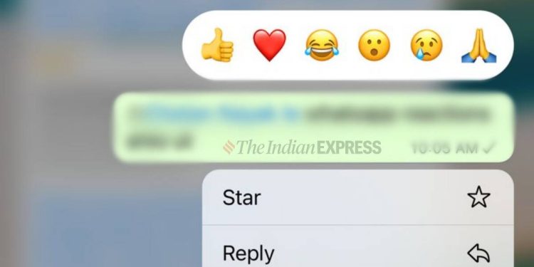 Message Reaction: – ਮੈਸੇਜ ਰਿਐਕਸ਼ਨ ਦੇ ਦੌਰ ਵਿੱਚ ਇਸ ਸਾਲ WhatsApp ਨੇ ਇਮੋਜੀ ਰਿਐਕਸ਼ਨ ਦਾ ਇੱਕ ਨਵਾਂ ਫੀਚਰ ਵੀ ਰੋਲਆਊਟ ਕੀਤਾ ਹੈ। ਇਨ੍ਹਾਂ ਫੀਚਰਸ ਦੀ ਮਦਦ ਨਾਲ ਤੁਸੀਂ ਵੱਖ-ਵੱਖ ਸੰਦੇਸ਼ਾਂ ‘ਤੇ ਵੱਖ-ਵੱਖ ਪ੍ਰਤੀਕਿਰਿਆਵਾਂ ਦੇ ਸਕਦੇ ਹੋ।