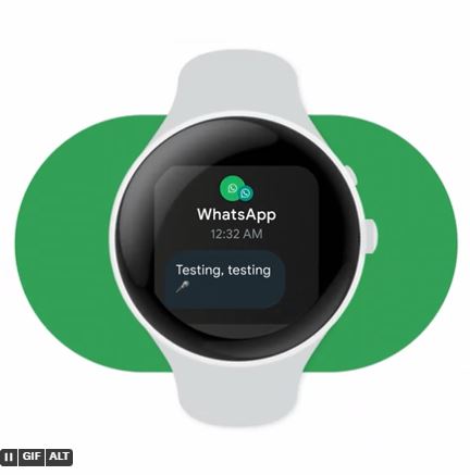 Smartwatch cheap reply whatsapp