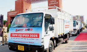 chandigarh university Flood Initiative