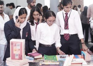 chandigarh university book exhibition